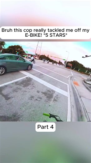 Bruh this cop really tackled me off my E-BIKE! 5 STAR #bike #bikevlog #ebike
