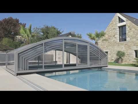 Abri piscine mi-haut Alto - Abridéal