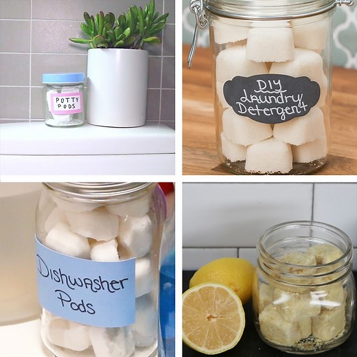 282K views · 1K reactions | These DIY pods do everything from dishwashing to laundry to toilet cleaning! Which one will you make? ✨ | Goodful | Facebook
