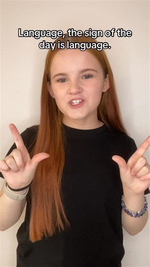 1.4K views · 134 reactions | Welcome to today’s sign of the day! Today’s sign of the day is “Language!” Using SSE (With BSL signs!) -Let’s Make A Difference❤️ #BSL #signoftheday #letsmakeadifference #learntosign #education #SSE | Let’s Make A Difference | Facebook