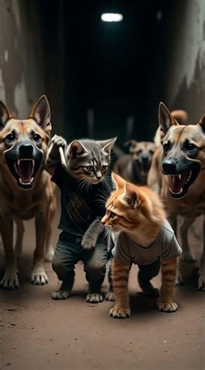 Abandoned Cat Finds True Friendship & Success 🥺🐾 #shorts