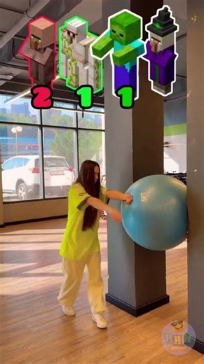 ¿Quién es el más fuerte en Minecraft? 💪 Zombi vs Gólem vs Bruja vs Aldeano