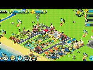 Town Building !! Tropic City Construction !! Gameplay