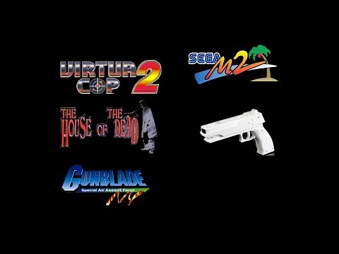 How to play Model 2 Gun Games with Wiimote! (Tutorial + Gameplay)