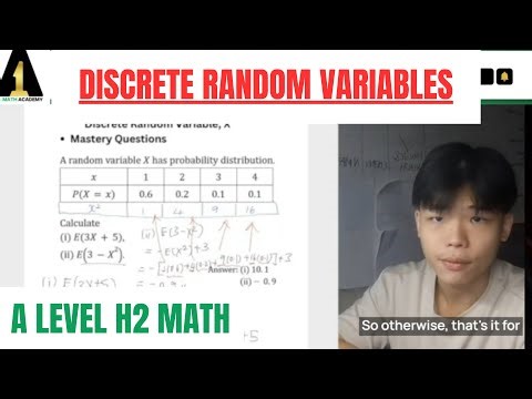 S2 Expectation Of Any Function Of Discrete Random Variable, X (Lesson 4/13)