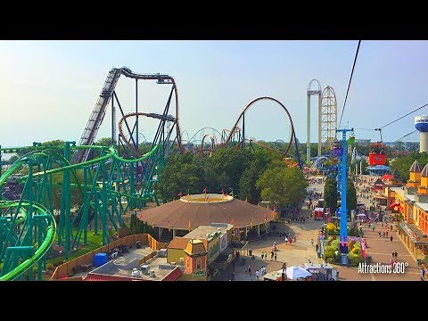 [HD] Full Cedar Point Tour: Roller Coaster Capital of the World 2017