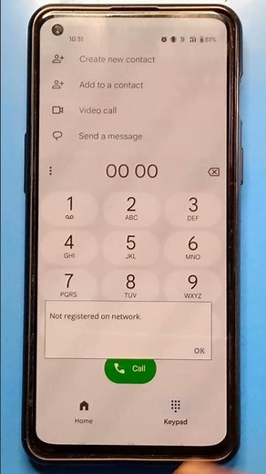 not registered on network samsung problem solve/how to fix not registered on network samsung #shorts