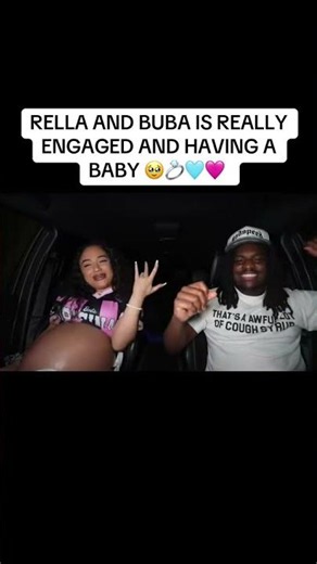 Rella And Buba Is Really Engaged And Having A Baby 🥹💍🩵🩷 #shorts