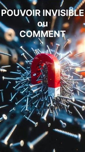 Comment naît un aimant ? 🧲 (Tu ne devineras jamais…)