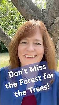 Don't Miss the Forest for the Trees