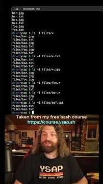* wildcard - Globbing Basics