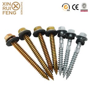 [Hot Item] Manufacturer Washer Roofing China Supply Hex Washer Head Self Drilling Screws Hex Head Self Tapping Screw with Steel