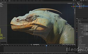 Blender 3.6 ! 3D AI 生成的生物头部!_哔哩哔哩_bilibili
