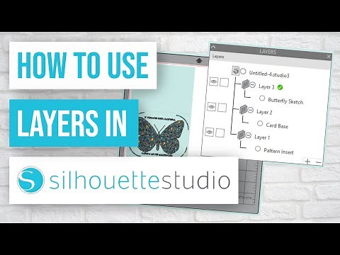 🥰 How to Use Layers in Silhouette Studio