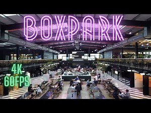 【4K】LONDON WALKING TOUR - BOXPARK WEMBLEY and WEMBLEY WAY - London under Tier 2 Lockdown