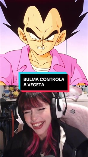 Bulma controla a Vegeta en Dragon Ball Z