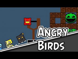 Angry Birds in Geometry Dash
