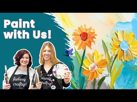 Step-By-Step Spring Painting - Beginner Friendly