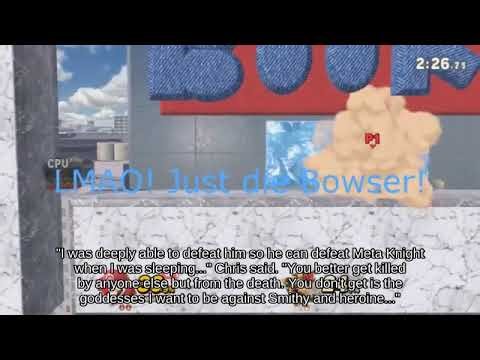 Down Smash Marth using Super Star picking up Assist Trophy... _ N64