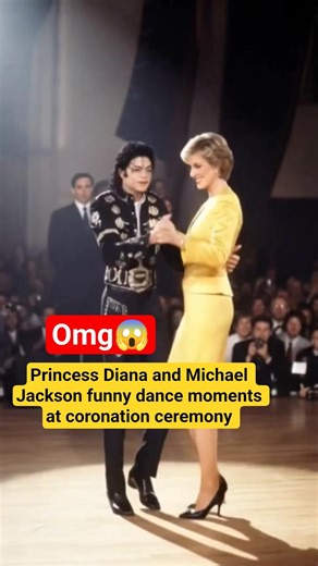 Princess Diana and Michael Jackson funny dance moments Christmas #shorts #kingcharles #katemiddleton