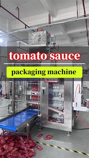 Máquina de Empaque de Salsa de Tomate Automática