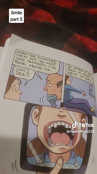 Smile by Raina Telgemeier part 3 #childrensliterature #booktok #readwithme