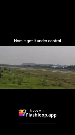 Homie got it under control #fyp #viral #trending #ai #aviation