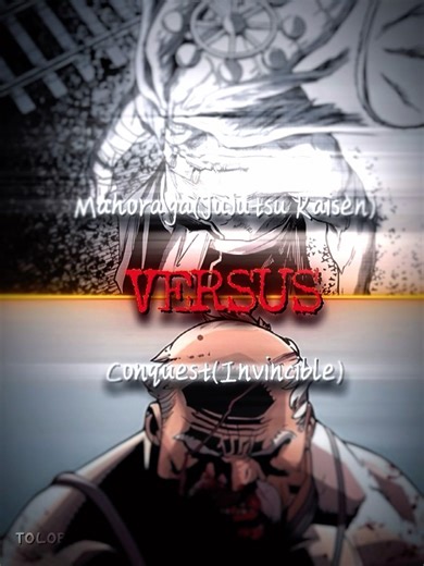CONQUEST VS MAHORAGA EDIT🔥