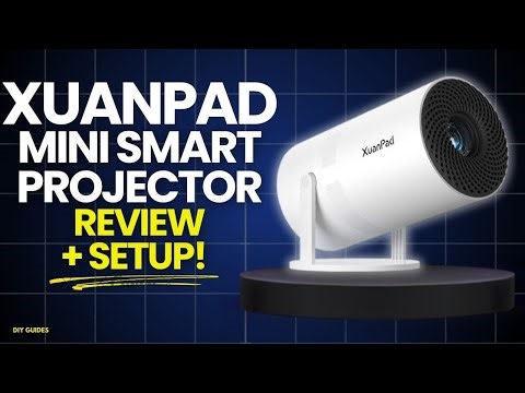 Xuanpad Mini Smart Projector Review + Setup | Is This a Good Budget Projector?