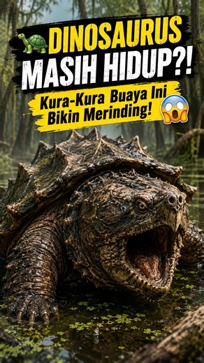 🐢 DINOSAURS ARE STILL ALIVE?! This Alligator Snapping Turtle Is Terrifying! 😱