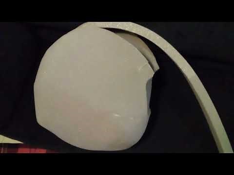 2- como hacer una cabeza molde para botarga (how to make a head mold for costume)