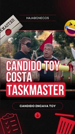 Candido Costa Encava Toy No TASKMASTER 🔞😂#candidocosta #toy #taskmaster #rtp #portugal