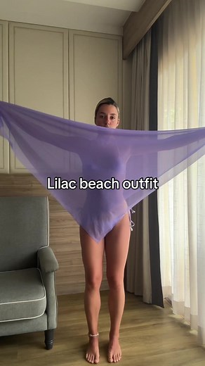Lilac on the beach todayyy 💜🫶🏼 #swimwear #beachoutfits