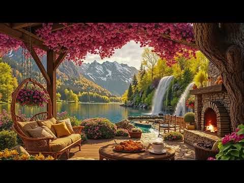 Spring Morning Jazz 🌸 Smooth Jazz Music for Calm Coffee Moments