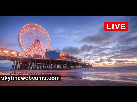 🔴 Live Images from Blackpool - England