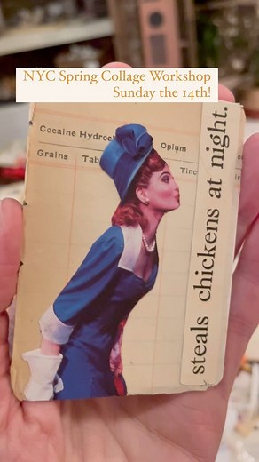 4 comments | Join me for the Spring Collage for Creative Abundance workshop at @maharosenyc Sunday! I bring the supplies and you get: ✂️ 2-hours of collage technique and hands on tips ✂️ 101 in design guidance ✂️ a cool group of creative explorers to play alongside ❣️ Sign up at my link at @maharosenyc and I’ll see you there! #dailyartist #nycartclass #brooklynartist #collageclass #hiddengem #collageartist #collage | Alex Jamieson | Facebook