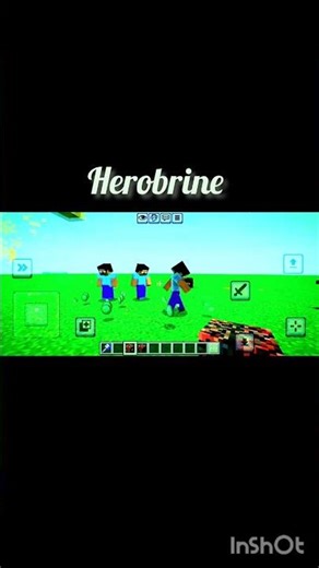 “I Spawned Herobrine at 3AM 😱⚡#MinecraftShorts #trendingshort #viral