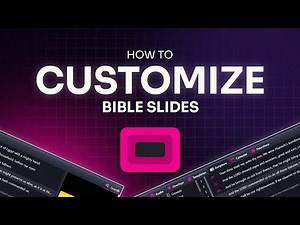 How to Customize Bible Verses in FreeShow (Step-by-Step Guide)