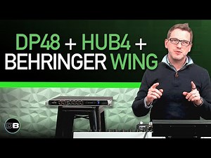 Using the Midas HUB4 + Midas DP48 + Behringer Wing