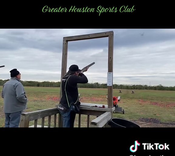 Great day to be a member at Greater Houston Sports Club! #clayshooting #sportingclays #skeeyshooting #5stand #fyp #blaserf3 #claytargetvision #texas #sunday