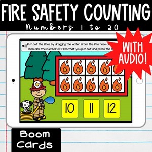 Fire Safety Counting | Numbers 1-20