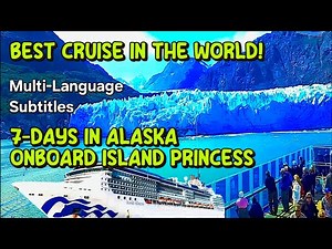 What is an Alaska Cruise REALLY Like? Island Princess Inside Passage 🚢🏔️❄️