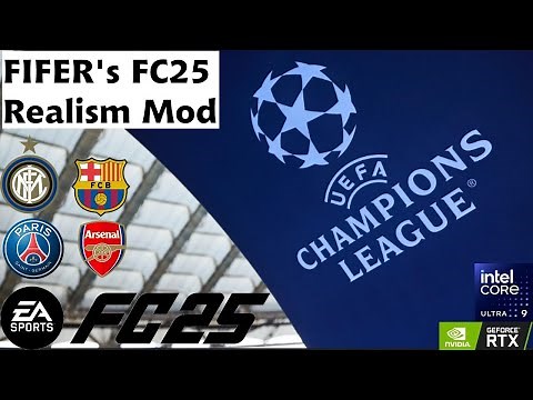 Ea Fc 25 // FIFER's FC25 Realism Mod 1.0 Beta 18 // **Links in The Description**