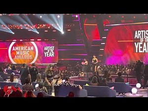 BTS Winning Artist of the Year at the AMA 2021 (fan cam) #bts #btsarmy #ama2021 - from our seats
