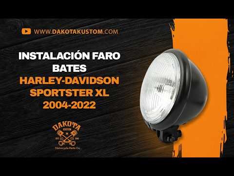 Faro Bates Installation Harley-Davidson Sportster XL 2004-2022 - Dakota Kustom