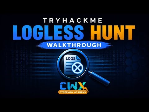 TryHackMe Logless Hunt: Walkthrough