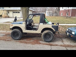 1986 Suzuki Samurai 1.9 VW Turbo Diesel TDI swap