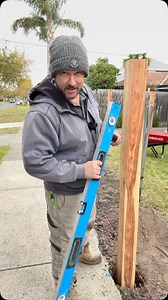 Nailed it fencing on Instagram: "How do you string line your fence posts? #construction #fence #building #tradie"