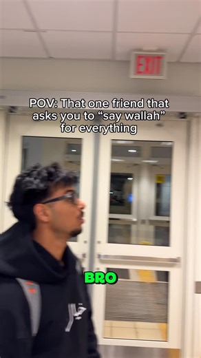 Jalal A on Instagram: "Always be saying Wallahi for everything 😭 #reels #muslim #comedy #explorepage #explore #viral"