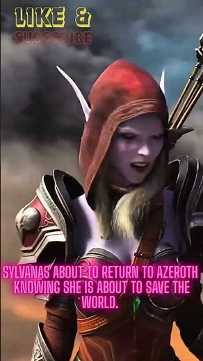 Sylvanas Returns to Save Azeroth #worldofwarcraft #sylvanas #wow